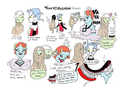 Teen M.I. Dialogue Comic. 2012.
