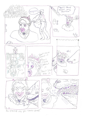 Blueberry Kissies Comic