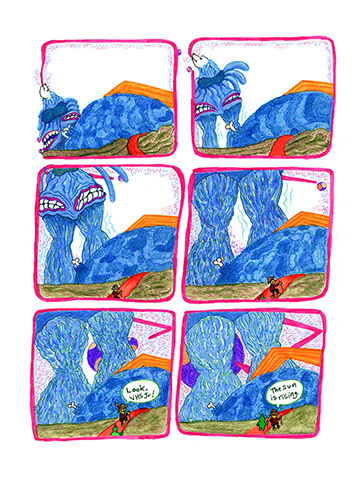Blueberry Kissies Comic