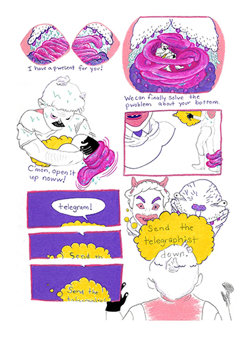 Blueberry Kissies Comic