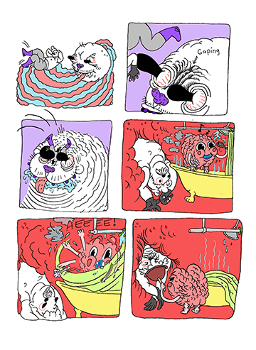 Blueberry Kissies Comic
