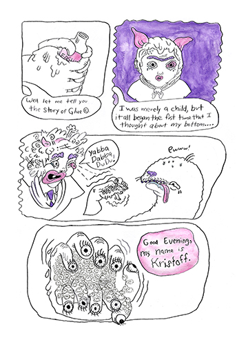 Blueberry Kissies Comic