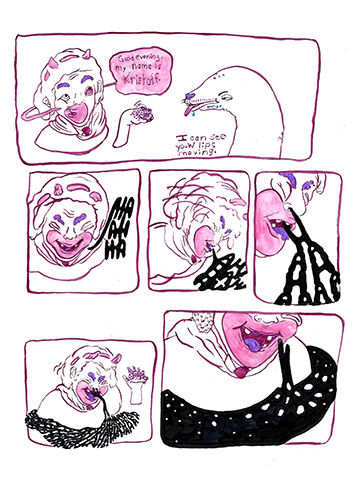 Blueberry Kissies Comic